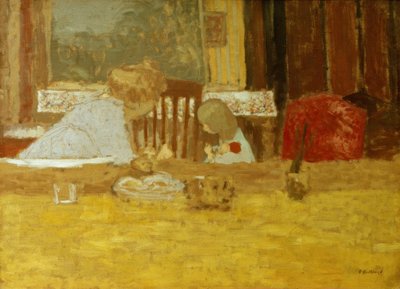 Olga Natanson and Her Daughter Marcelle by Edouard Vuillard